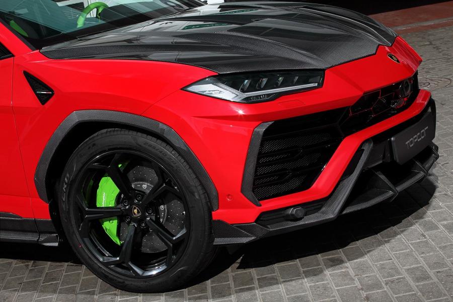 Детали экстерьера Lamborghini Urus Rosso Mars by TopCar 2019 года  (фото 9 из 15)